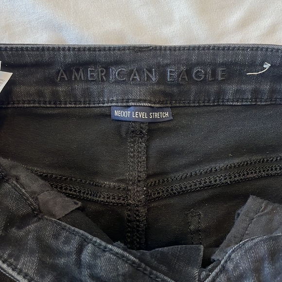 American eagle black ripped jeans - Picture 4 of 5